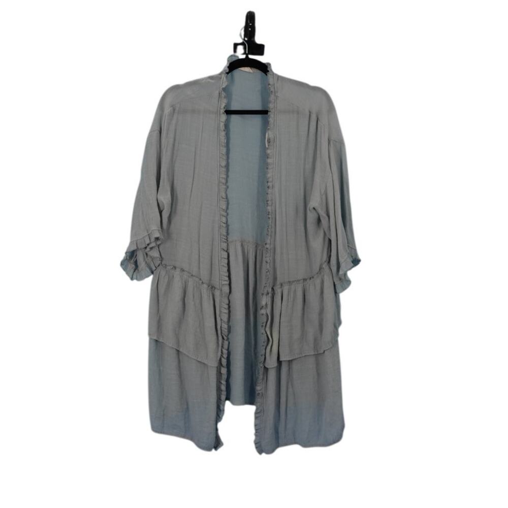 Altar'd State Size S Blue Overcoat Shall